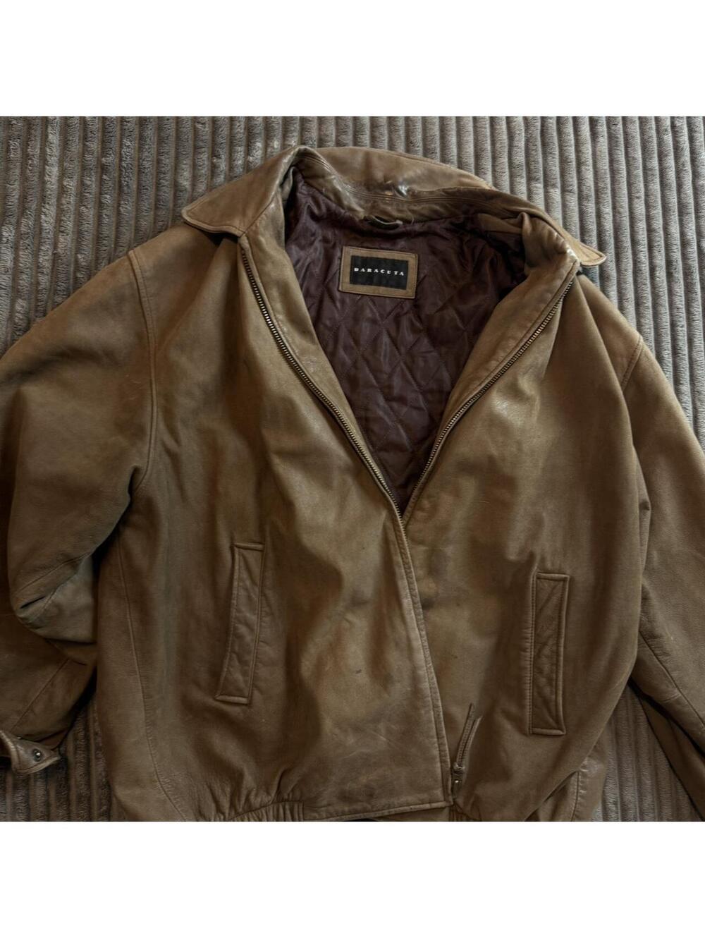 Baracuta Men's Brown and Tan Jacket